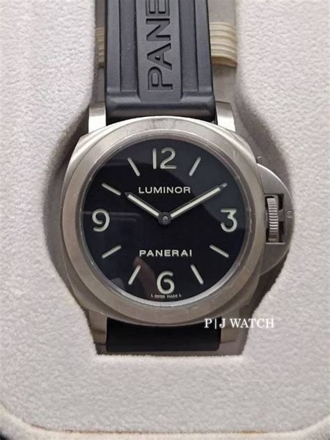 panerai luminor titanium manual